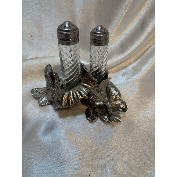 Arthur Court Other - Arthur Court Butterfly Base With Salt and Pepper Shaker Set